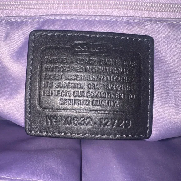 Coach Signature Tote - Picture 7 of 7